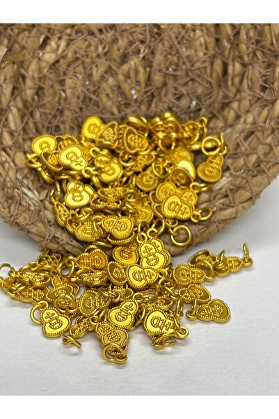 gemsartdeco Fengshui Gold Su Kabağı Form Kolye Ucu