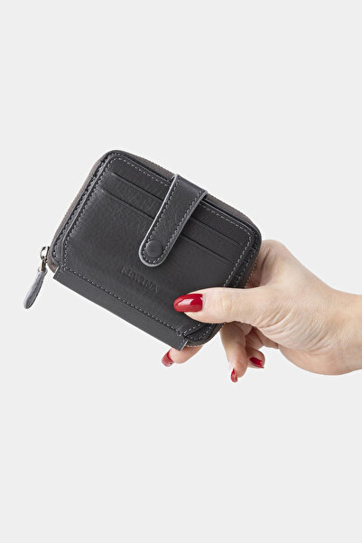 REWİNA Massarelli X Genuine Leather Unisex Wallet with Card Holder and Money ...