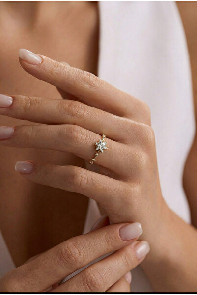 Çelikoğlu Kuyumculuk 14 AYAR ALTIN LOTUS YÜZÜK 1,05 GR