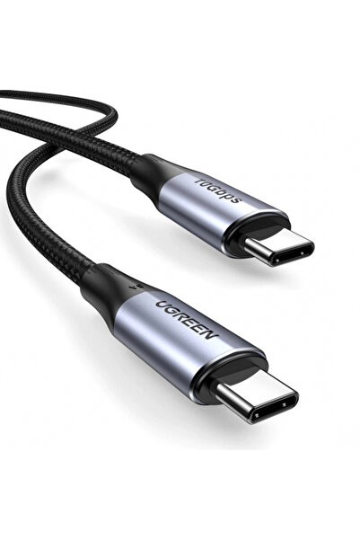 Ugreen USB-C - USB-C US355 Data and Charging Cable, 100W, 1m, Black