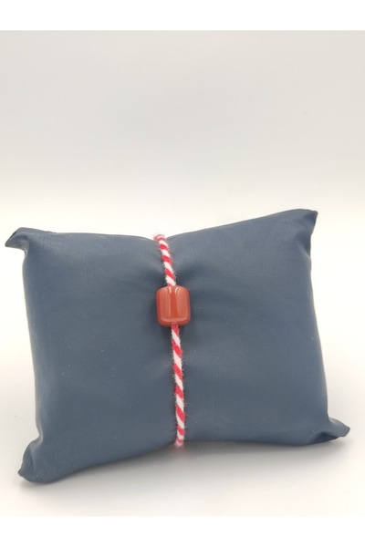 ALTUNTAŞ Sikma Amber Stone Marteni̇çka Adjustable Bracelet