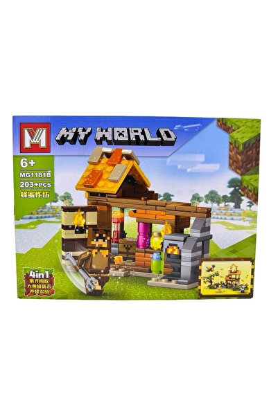 JPT 4-in-1 Honey Workshop Block Set 203 pcs