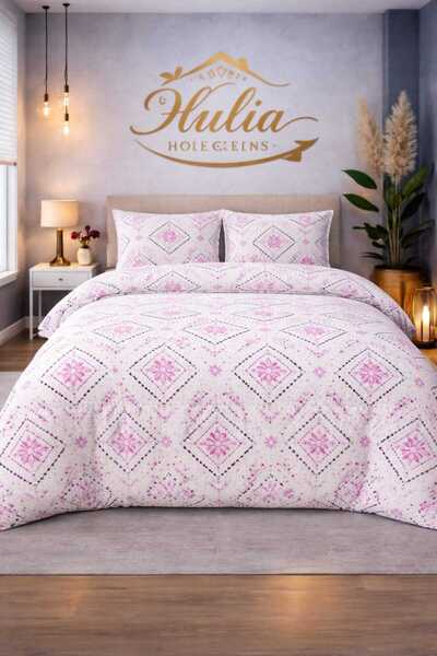 Altıntaş soft Elastic Sheet Duvet Cover Set, Double Size, Cotton, Soft Textur...