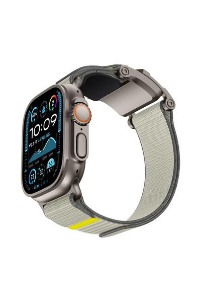 Mohseven ساعة ووتش 10 مقاس 46 ملم متوافقة مع iWatch Mecha Sport وحزام شبكي من...