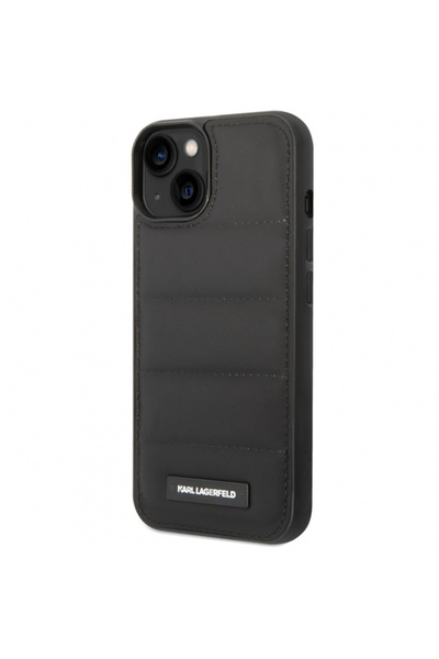 Karl Lagerfeld Case for Apple iPhone 14 Plus, Karl Lagerfeld, Quilted Puffy M...