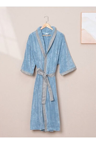 INREST Hotel Comfort Bathrobe – Quick-Absorb Microfiber with Pockets & Belt –...