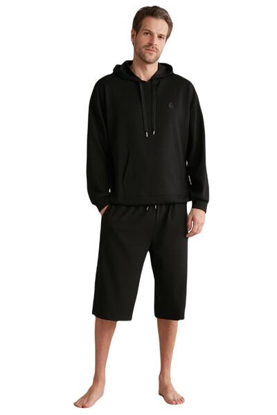 First Touch Men's Black Shorts Set
