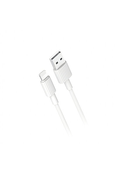 XO Design USB-A - Lightning Data and Charging Cable NB156, 18W, 1m, White