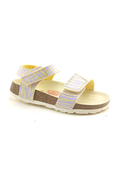 Superfit Ortopedik Genç Sandalet G 000123-6010 - Sarı Lila GELB / ROSA