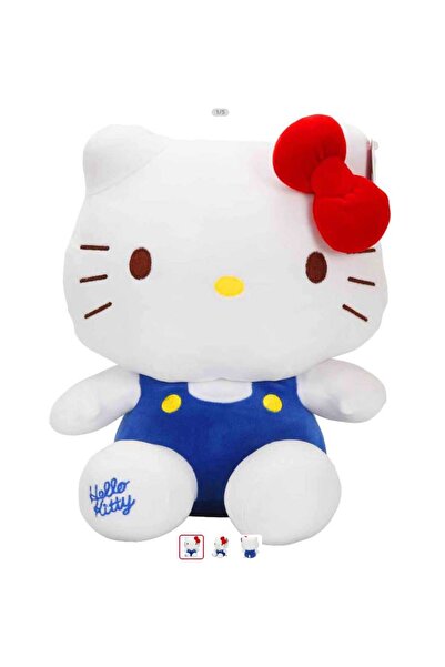 Sunman Hello Kitty Pelüş S4 Mavi Tulumlu 30 Cm
