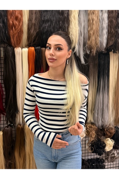 favorim peruk Ombreli tokalı at kuyruğu