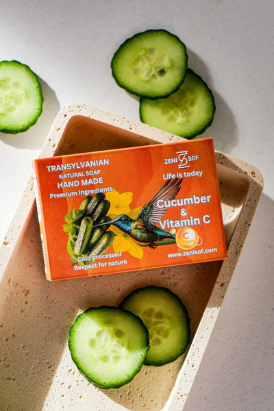 ZENISOF Cucumber & Vitamin C Soap
