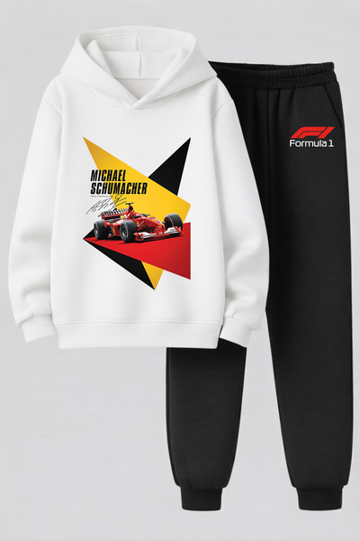 MAGORS Michael Schumacher Printed 3-Yarn Quality Sweatshirt and Trackpants F1...