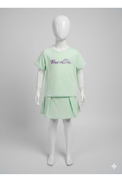 Benetton Girl's Mint Tshirt