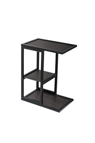 EVISTAR High-quality Turkish wood side coffee table for living room and bedroom