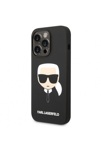 Karl Lagerfeld MagSafe Case for Apple iPhone 14 Pro, Karl Lagerfeld, Silicone...