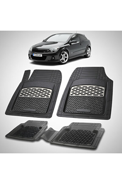 TEAMCAR Covorașe compatibile cu Opel Astra H Coupe 2004-2014 | Argintii