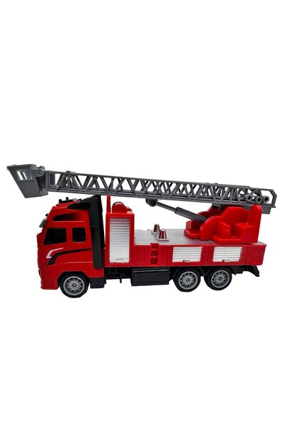 JPT Mașină de pompieri turnată sub presiune 1:24, scară retractabilă