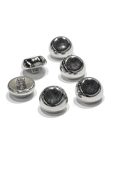 karantuhafiye Italian Trench Coat Jacket Button / Silver / Shiny Domed / 2.3 ...