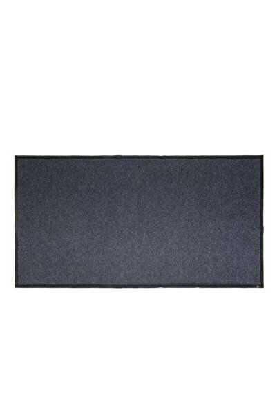 Luance Rectangular Non-Slip Door Mat Mottled Grey and Black 80 x 150 cm