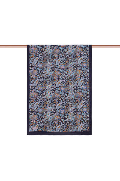 ipekevi LACİVERT Dört Mevsim Tensel Şal 2889