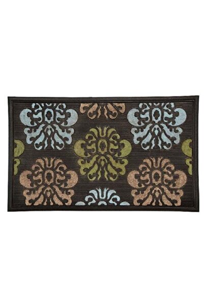 HONEYBEE Damask Printed Door Mat Multicolor 45 x 75 cm