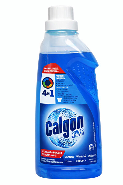 Calgon Power Gel 4’ü 1 Arada Kir, Pas, Kireç Ve Koku Önleyici 750 ml