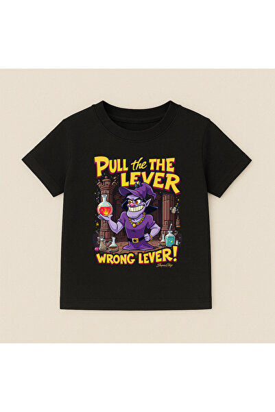 t-show Hınzır Witch Printed Premium Crew Neck 100% Cotton Short Sleeve Kids T...
