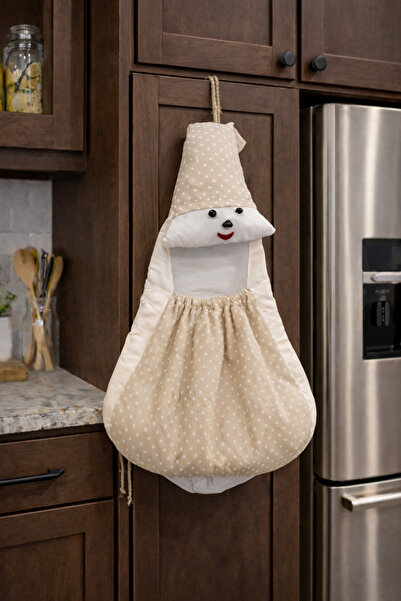 ÇIQRIK HOME Sevimli Çok Amaçlı Lastikli Poşetlik