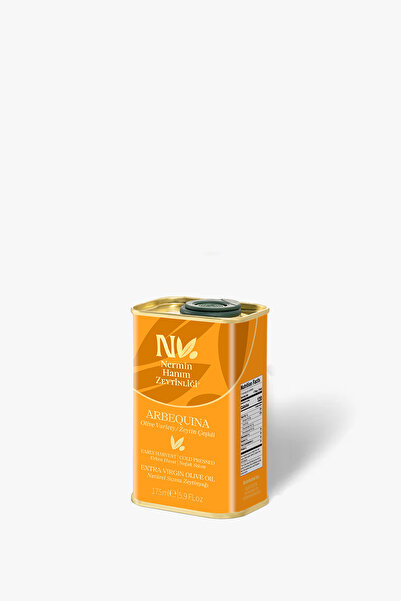 Nermin Hanım Zeytinliği Arbequina - Erken Hasat Soğuk Sıkım Zeytinyağı (175ml)