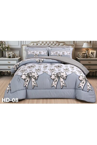 Mon A luxurious summer bedspread set consisting of 6 pieces, with a duvet cov...