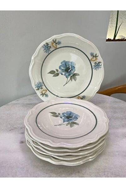 MİMSEGÜN DEKOR 7 Piece Pasta Plate Set