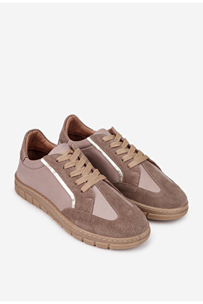 Dasha Women's taupe Leather shoes 40