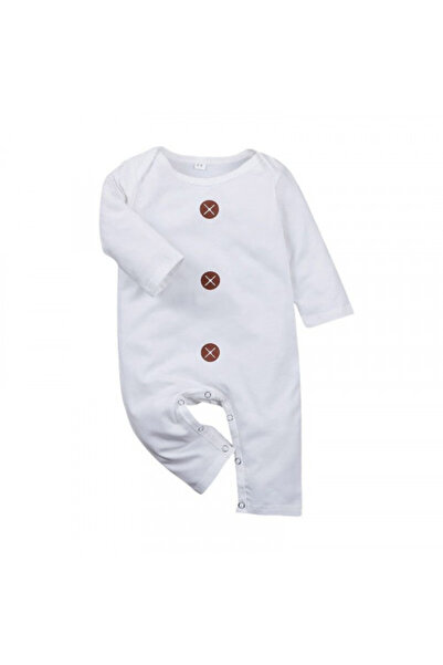 GENERAL White baby boy's jumpsuit - from 0 to 12 months