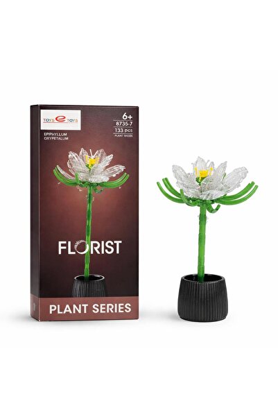 Balonsan ألعاب بناء من سلسلة فلوريست بلوكس النباتية