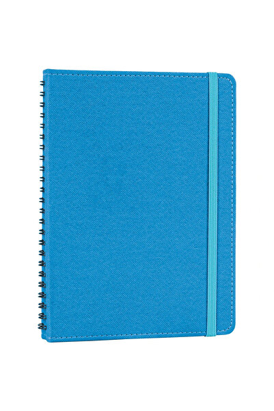 mercanpromosyon Kişiye Özel İsim Yazılı Mavi Gizli Spiralli Defter - 240 Sayf...