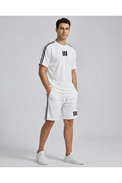 Risil-Nu Company New Season Stripe Printed Premium Combed Cotton Fabric Side ...