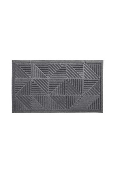 Luance Elegant Design Rectangular Door Mat Grey 43 x 75 cm