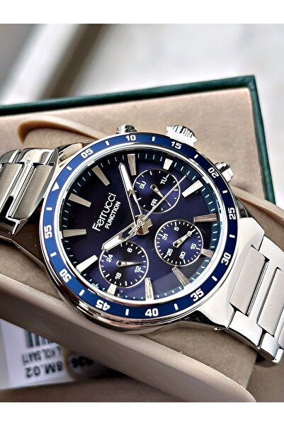 Ferrucci Functional Men's Wristwatch Steel Band 3 Atm Water Resistance Original