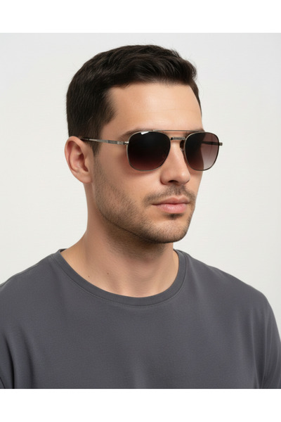 BLACK 8389 C7 54 Men's Sunglasses