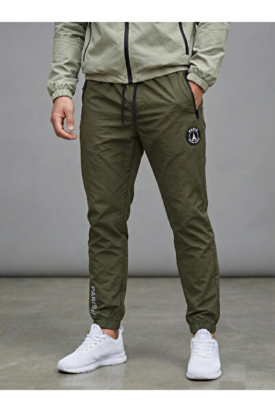 embody Pantaloni sport kaki jogger Fas Jogger Sport, model Paris, cu buzunare...