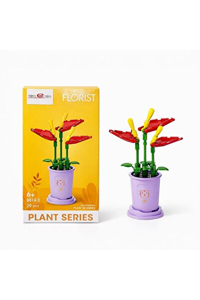 Balonsan Florist Blocks Plant Series Building Toys