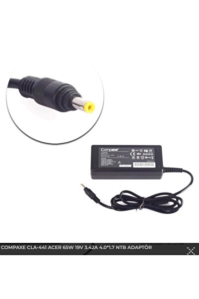 COMPAXE Cla-441 19V 3.42A (4.0X1.7) Acer Notebook Adapter