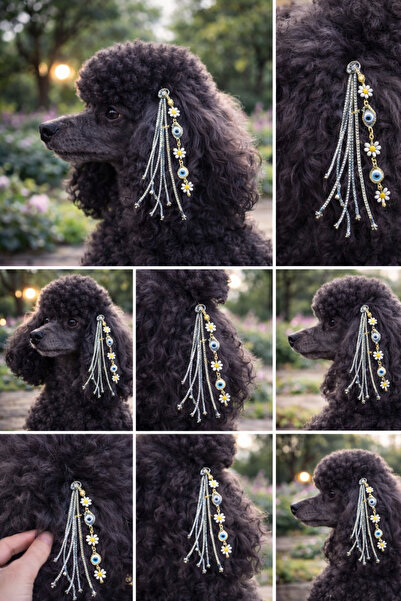 LOOL PREMİUM YENİ TREND KÖPEK TOKASI SAÇ İPİ AKSESUARI KÖPEK TÜYÜ ÇIT ÇIT TOKA