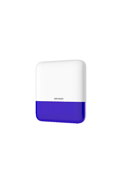 Hikvision DS-PS1-E-WE صفارة إنذار لاسلكية خارجية باللون الأزرق
