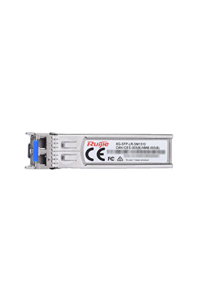 RUIJIE ريي XG-SFP-LR-SM1310 10GBASE-LR SFP+ 1310 نانومتر 10 كيلومتر DOM ثنائي...
