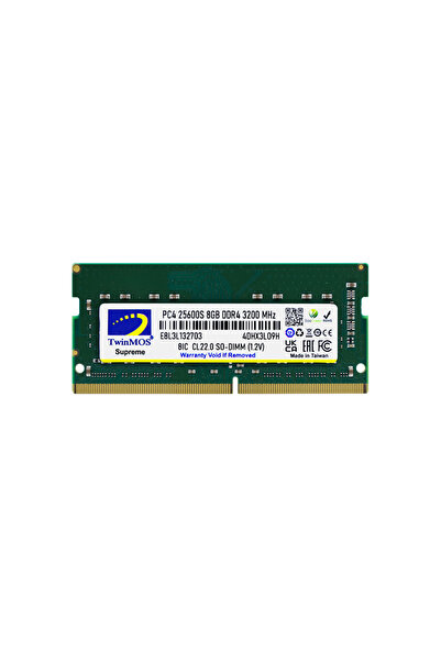 TwinMOS Mdd48Gb3200N 8Gb Ddr4 3200Mhz Notebook Memory