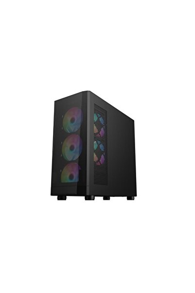 1ST PLAYER Fd5-M 600W 80+ Argb Mesh Usb3.0 M-Atx Black Case