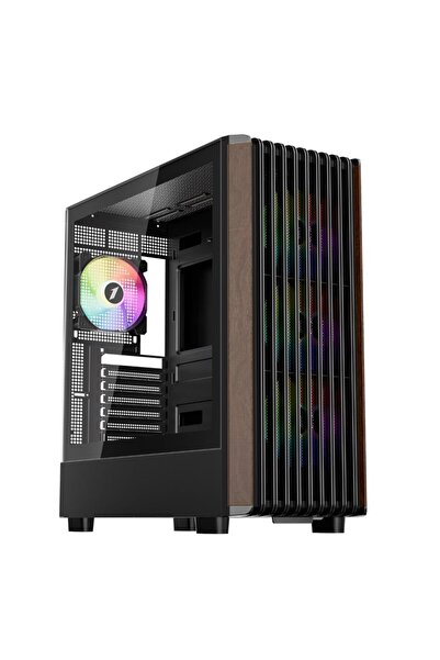 1ST PLAYER Wd5 750W 80+ Silver Atx 3.1 Argb Usb3.0 Atx Black Case