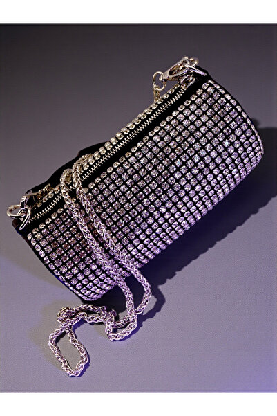 HFKY Γυναικεία τσάντα χειρός και ώμου με σχέδιο πέτρας.